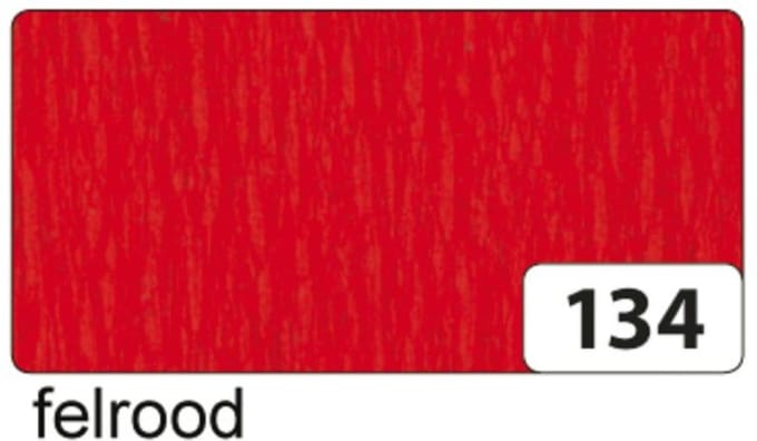 Crêpepapier - Rood - 250x50cm