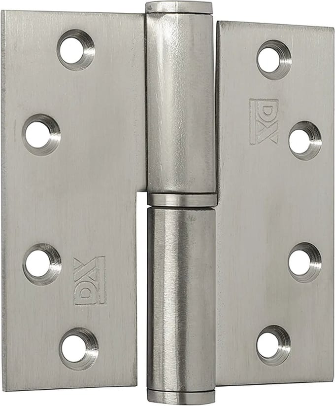 I-Fix KogelstiftPaumelle rond . 89x89mm links r.v.s