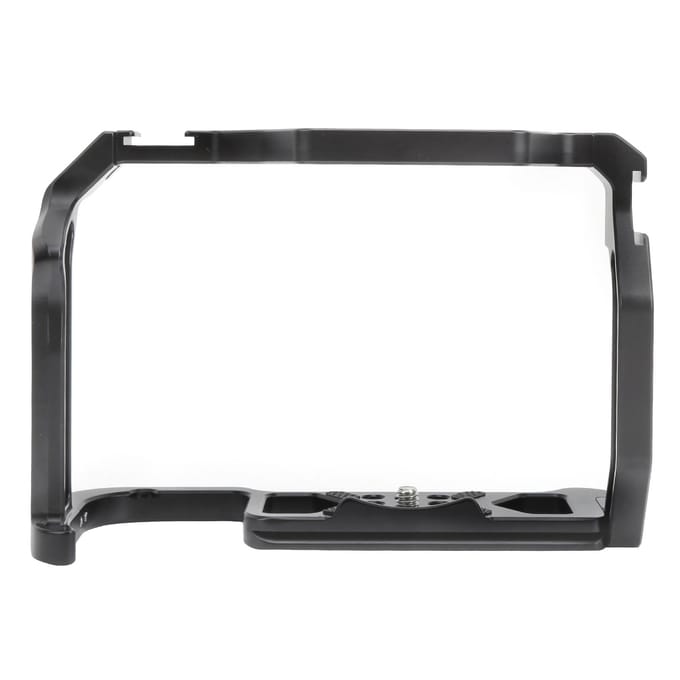 Aluminiumlegering Camera Video Opname Kooi Snelontgrendelings Rig voor Canon EOS R5R6 Camera black