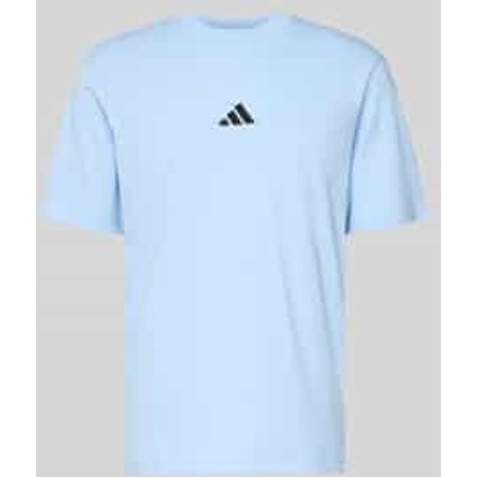 Adidas Essentials Small Logo T-Shirt - Heren Korte mouw - BLACK