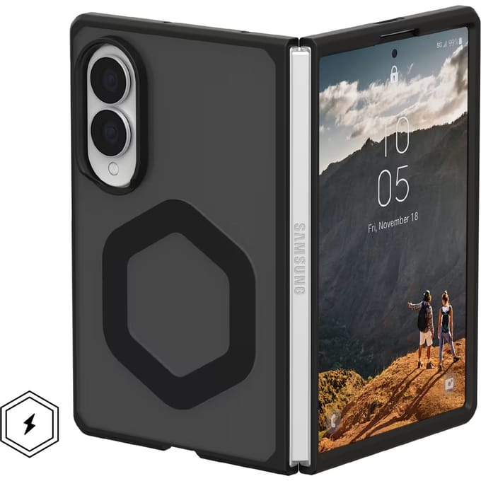 UAG Mouve Magnetic Backcover geschikt voor Samsung Galaxy Z Fold 8 - Ash