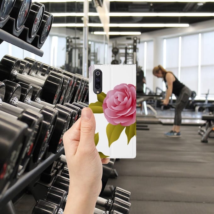 Xiaomi Mi 9 Smart Cover Roses