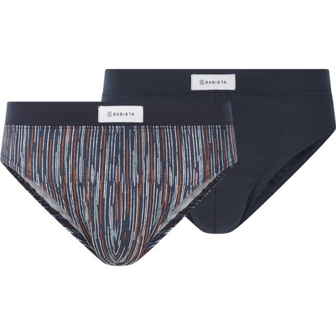 Babista herren Slips, Set Van 2 - 06/M/L - donkerblauw - Plus Size