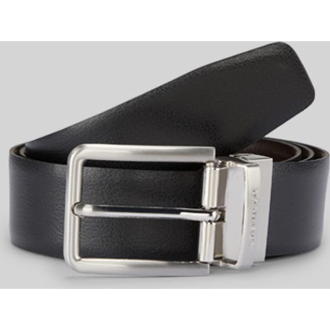 Strellson Omkeerbare riem Leer - Jongens - 105 cm - black-d'brown