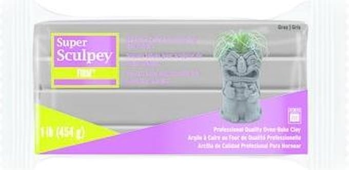 Super Sculpey firm - grijs - 454 gr - Sculpey