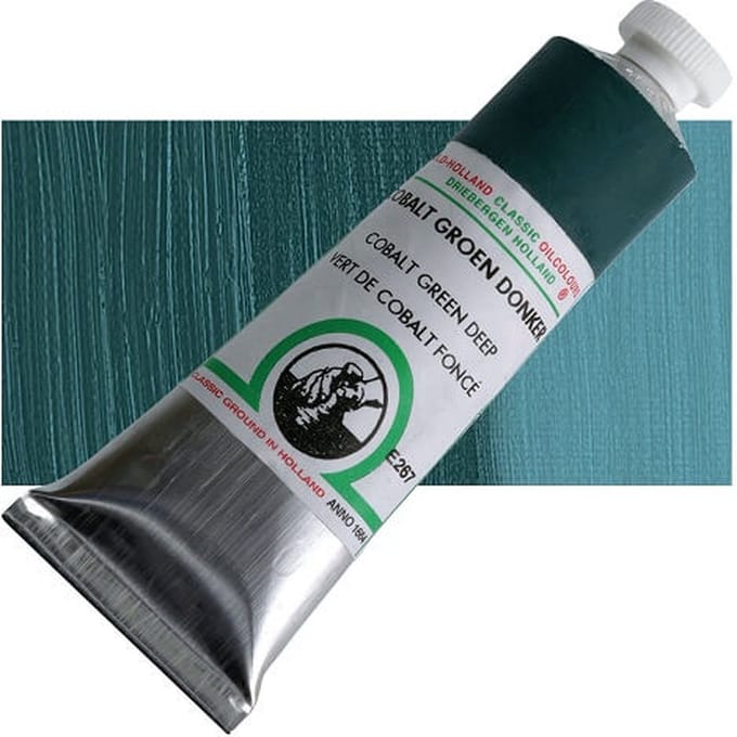 Old Holland Olieverf Cobalt Green Deep E267 18ml