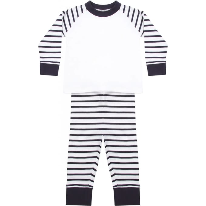 Pyjama's Kind 0/6M Larkwood Navy / White 100% Katoen