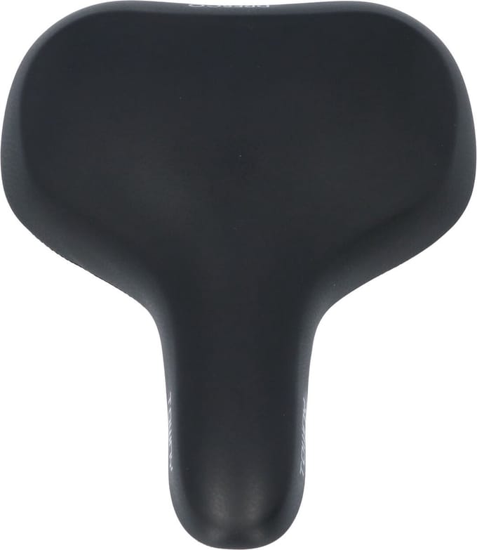 Dresco Fietszadel Towny Memoryfoam Zwart