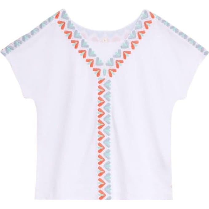 White Stuff Neva Embroidered Top White Größe: 16 | Blusen Outlet | Damen | Weiß