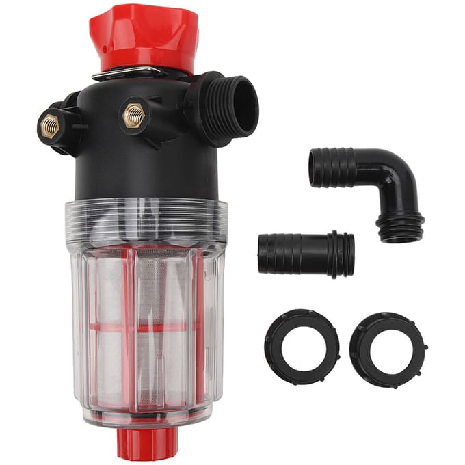 Waterpomp Zeef Filter met 60 Mesh RVS Filtergaas Hoge Doorstroming Pijpleidingfilter