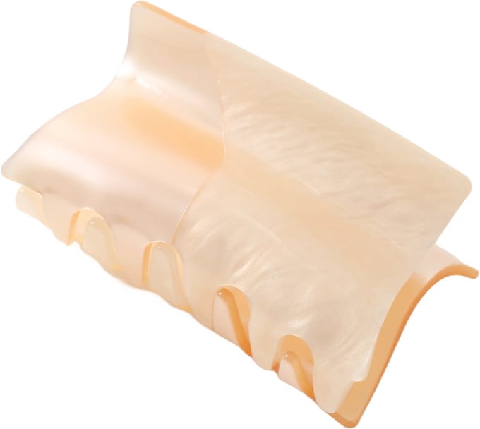 Emilie Collection - haarklem - Crème - compact - sterk