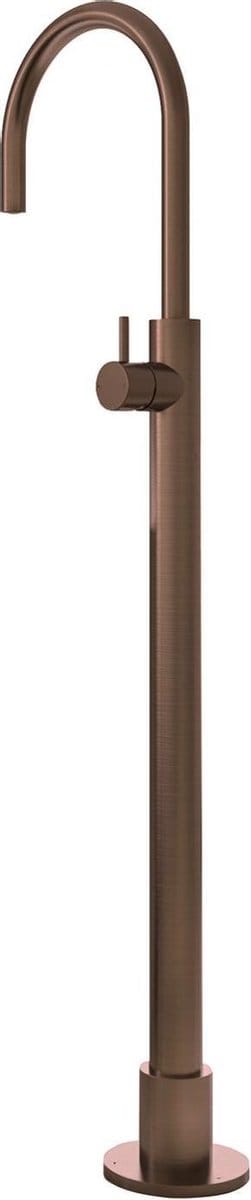 Hotbath Cobber CB178W vrijstaande wastafelkraan geborsteld koper PVD