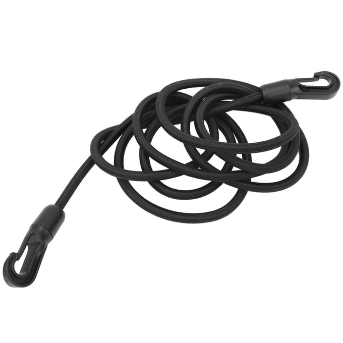 Sangle élastique robuste de 2,5 m avec crochet en nylon, accessoires pour bateaux black