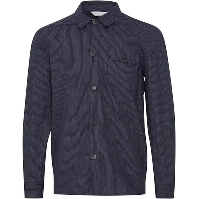 Gestreepte overshirt Casual Friday Silva 0057