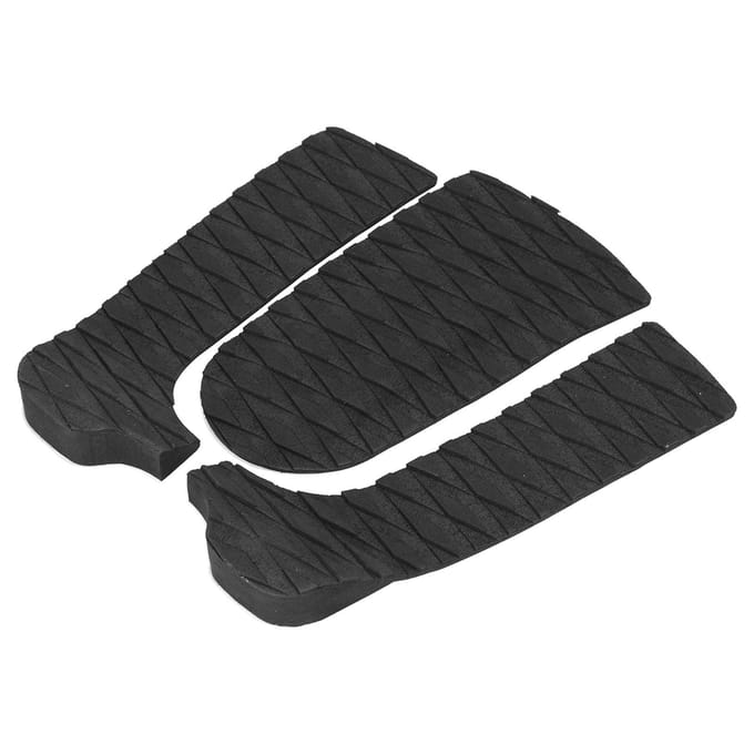 3 stuks EVA Surfboard Deck Traction Pads Antislip Surf Deck Pad Mat voor Skimboard Accessoires(Zonder black
