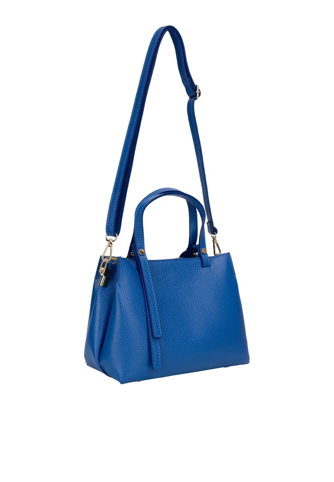 Faina Handtas Dames Azuurblauw