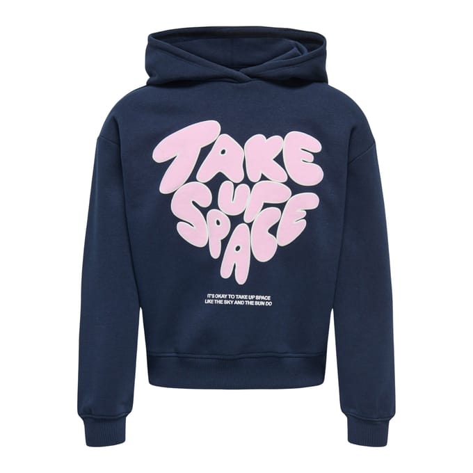 KIDS ONLY - KOGLIANA BOXY LS HOOD PRINTED SWT Meisjes Blazer/Colbert
