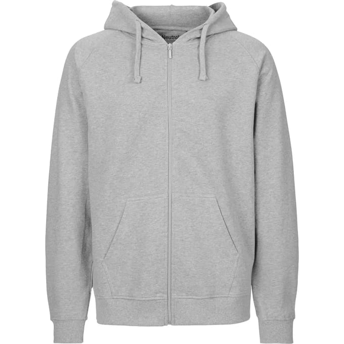 Neutral Men´s Zip Hoodie NE63301 - Sport Grey - L