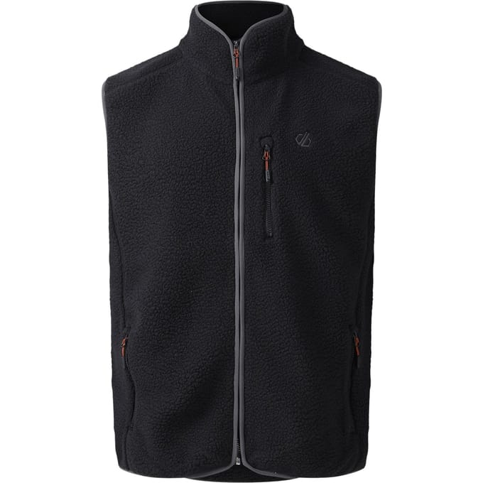 Dare 2B Heren Camber Fleece Body Warmer (Zwart)