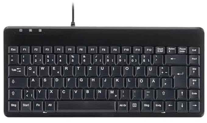 Mini USB Toetsenbord QWERTZ - Compact en Stijlvol met 1.8m Kabel