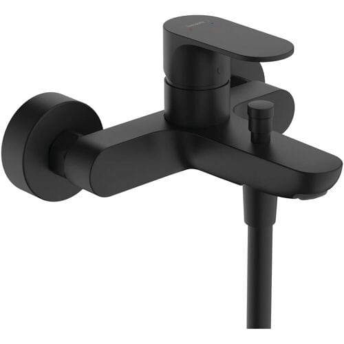 hansgrohe Rebris S - Badmengkraan - Opbouw - Ééngreeps bediening - Mat Zwart