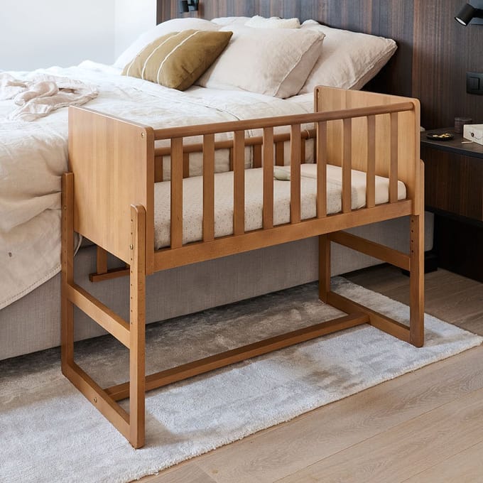 Petite Amélie 2-IN-1 CO SLEEPER / AANSCHUIFBEDJE «NUAGE» | WALNOOT