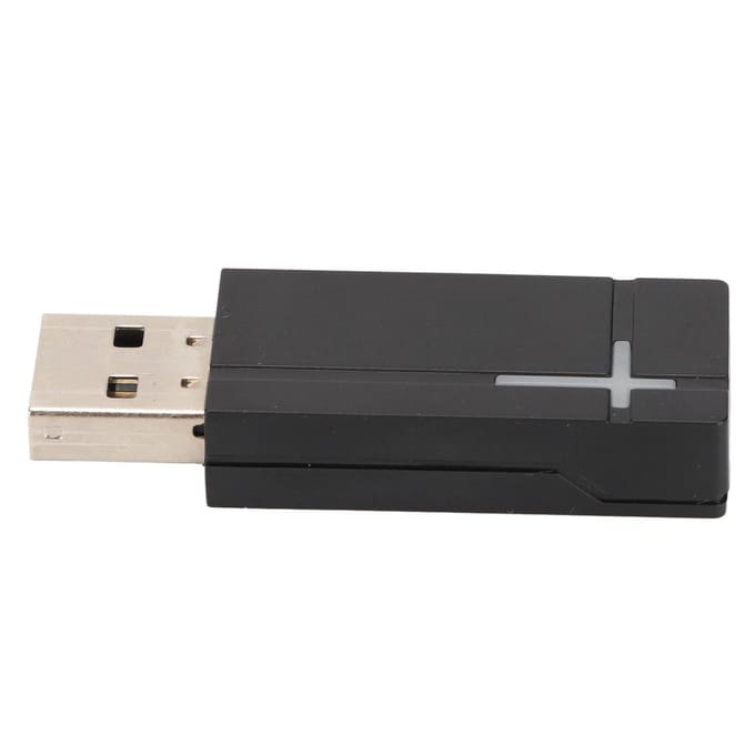 Controller Adapter Plug and Play 2.4G Draadloze Gamepad Ontvanger voor PC Laptop gray