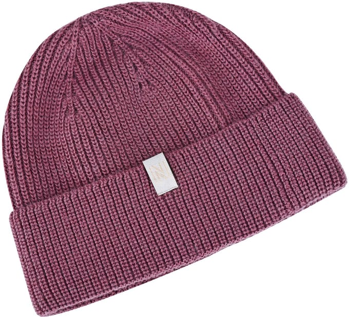 Norfolk - 70% Merino wol Muts - Premium Gebreide Muts - Wintersport Muts - Warme Mutsen - Wintermuts - Muts Dames - XS/S - Roze - Norwick