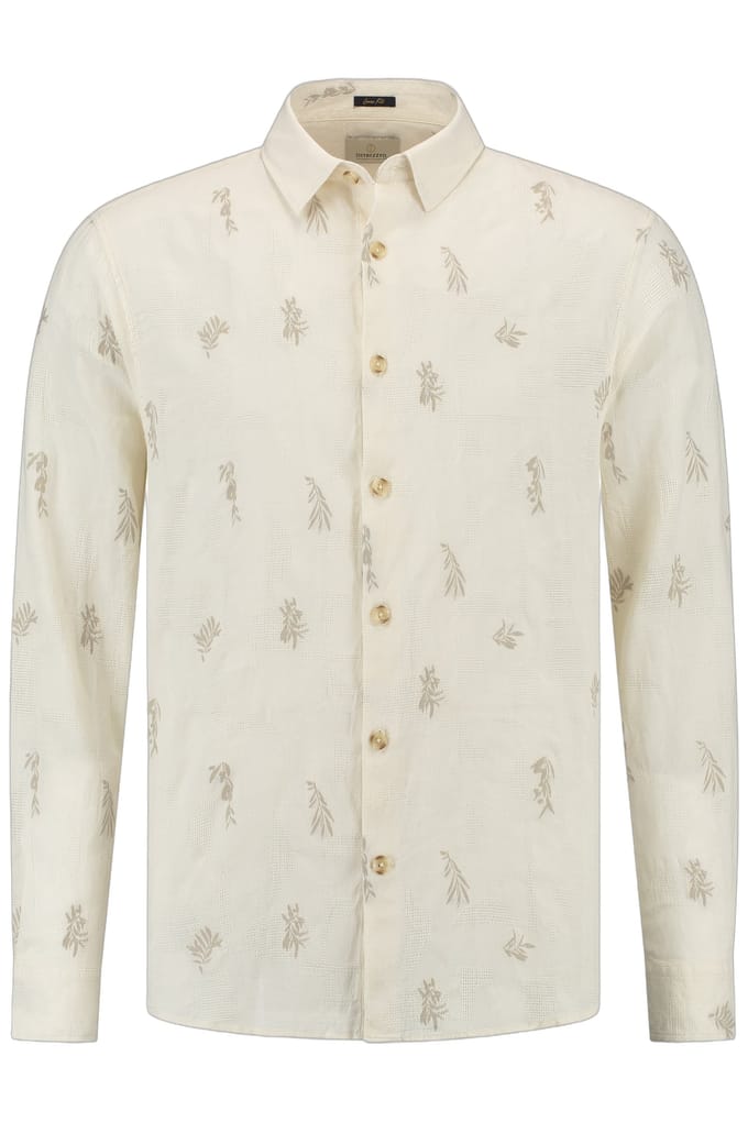 Dstrezzed Ds-thomas Shirt Offwhite Größe: M | Casual hemden Outlet | Herren | Weiß