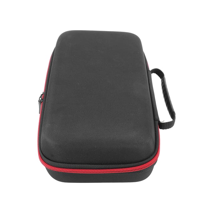 Boîte de Rangement pour Microphone Antichoc Anti-Chute Sac Zippé en EVA Étui pour Microphone Sans Fil black