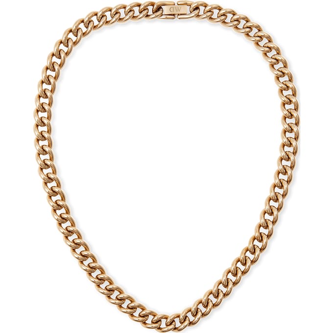 Daniel Wellington Chain Ketting Roségoudkleurig Binnenmateriaal: 100% Pvd-Gecoat Roestvrij Staal DW00400850