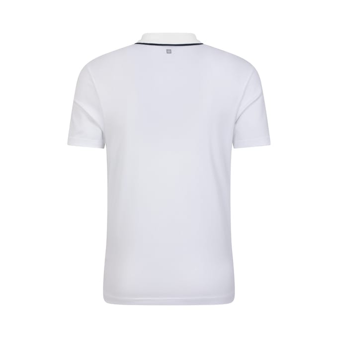 Mountain Warehouse Heren Toernooi IsoCool Poloshirt (Wit)