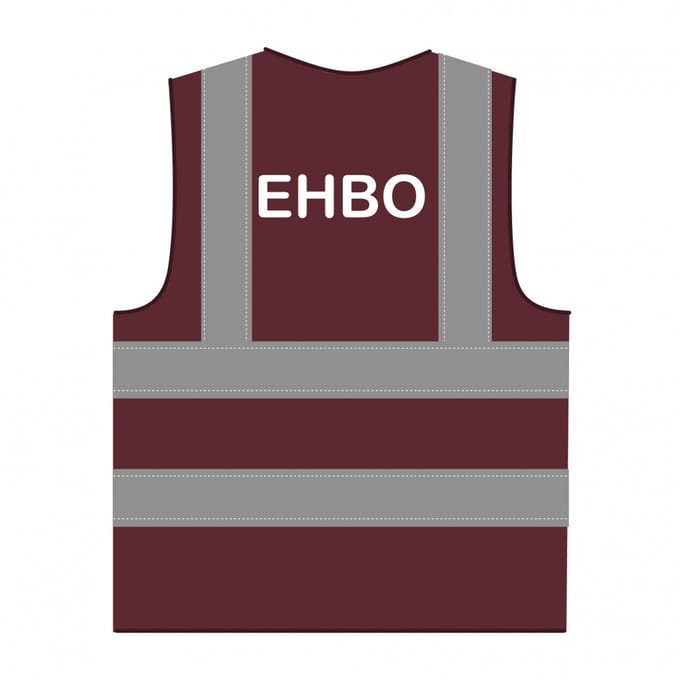 EHBO hesje RWS bordeauxrood