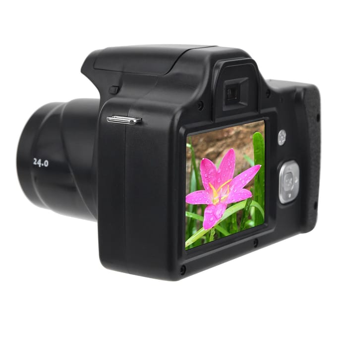 3.0 inch LCD-scherm 18x zoom HD SLR-camera Draagbare digitale camera met lange brandpuntsafstand(Standaard breed wit