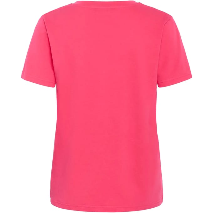 Dames-T-shirt met V-hals KAFFE Marin