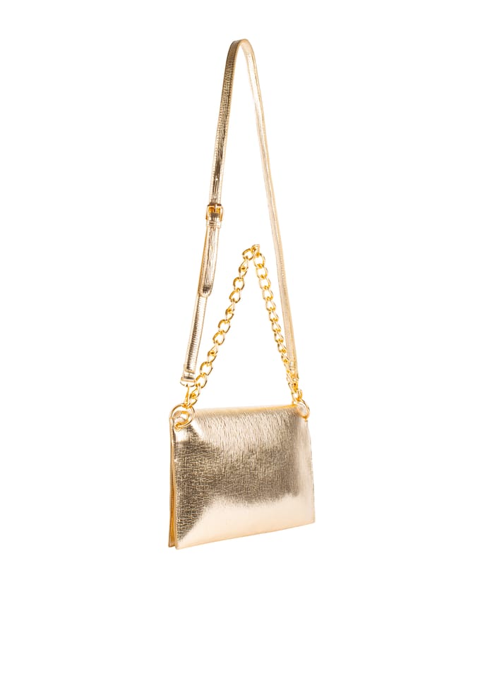 Faina Clutch/avondtasje Dames goud