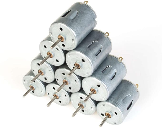 10 Stuks Hoge Snelheid DC Motor 3-6V voor DIY Projecten en Speelgoed