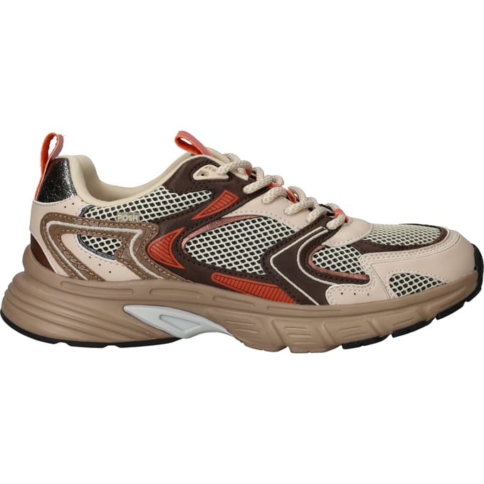 POSH by Poelman Sneakers - Dames - Beige - Maat:42