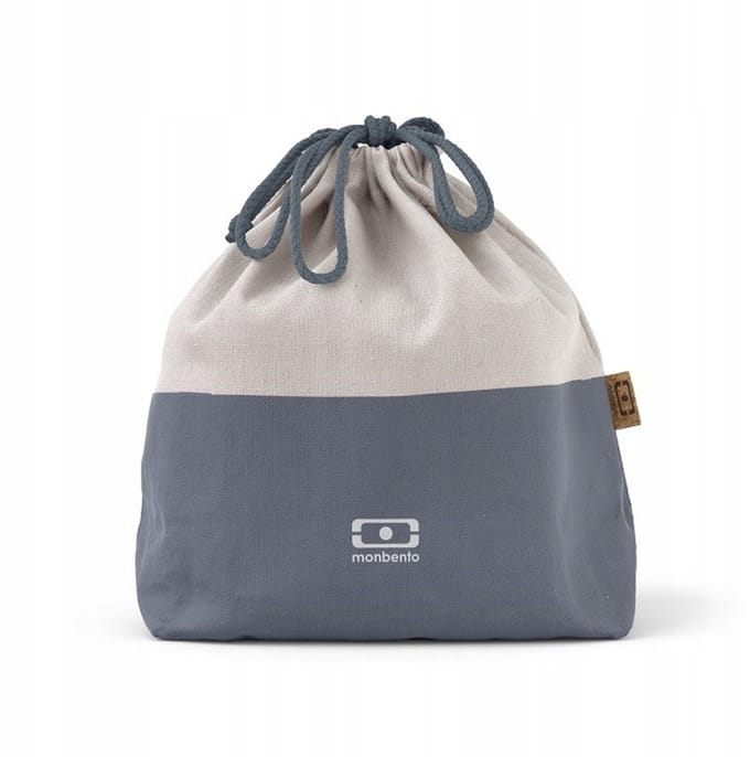Monbento Pochette Lunchtas Blauw Naturel L