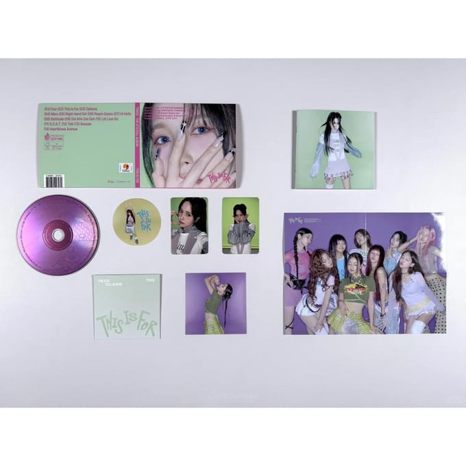 TWICE - [THIS IS FOR] 4e Album DIGIPACK Mina