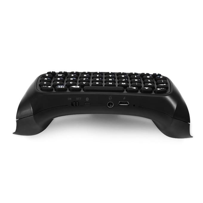 Mini Clavier de Jeu Bluetooth Sans Fil Chatpad pour Manette PS4