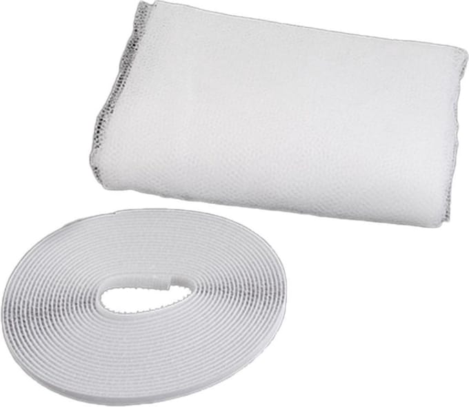 Horrengaas Raam - 130x160 cm - Wit
