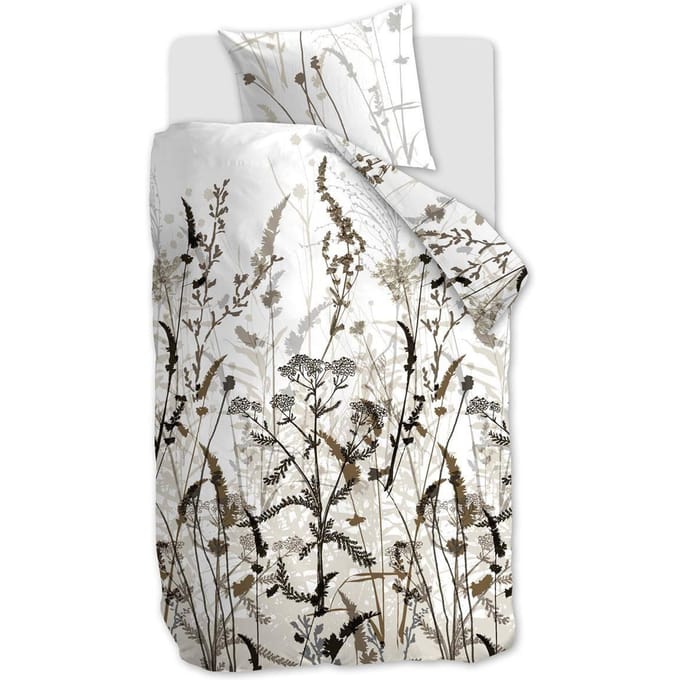 Beddinghouse Grasses dekbedovertrek - Eenpersoons - 140x200/220 - Naturel