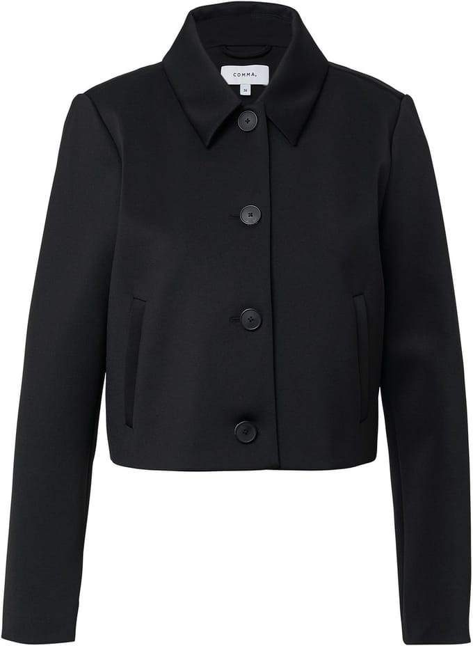 Oversized en Gestructureerde Jas Dames COMMA