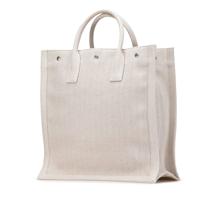 tweedekans Canvas Rive Gauche North South Tote