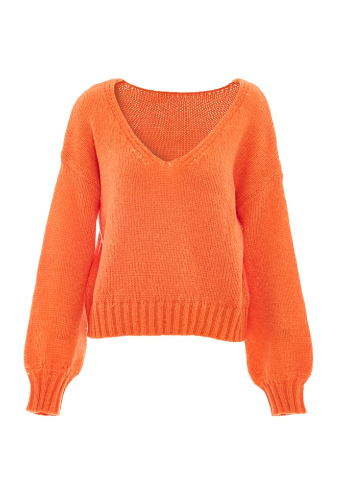 Mymo Jumper Dames oranje