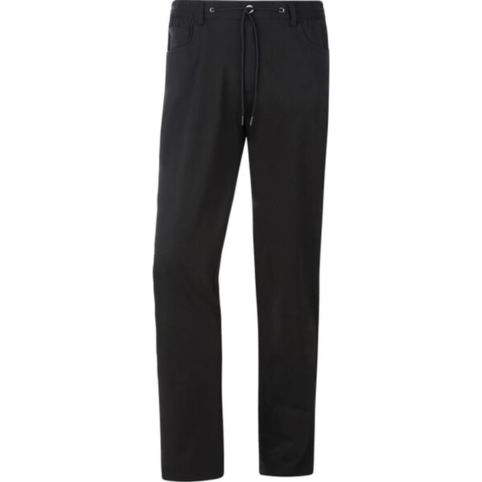 Jan Vanderstorm herren Broek Met Lage Taille - 60 - zwart - Plus Size