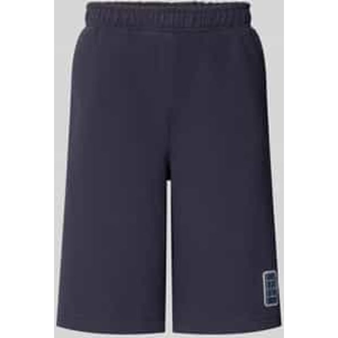 relaxed fit sweatshorts van katoenmix