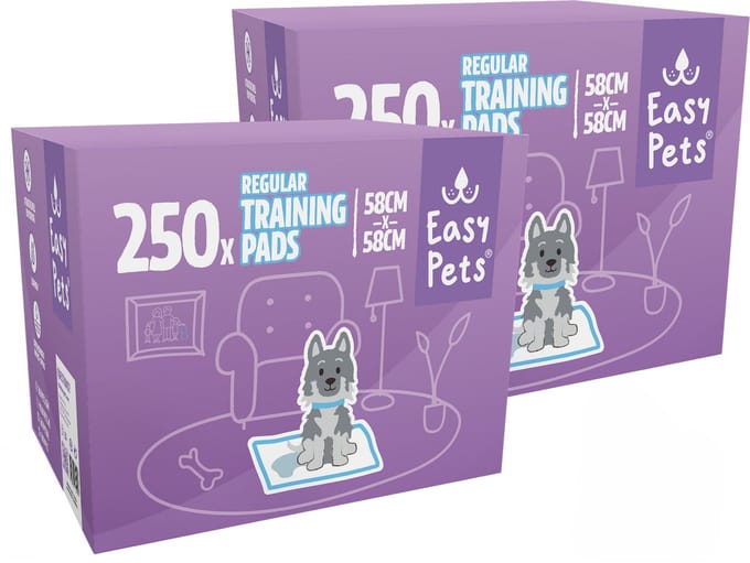 Easypets Puppy Training Pads - Zindelijkheidstraining - Hondentoilet - 58 x 58 cm - 500 stuks