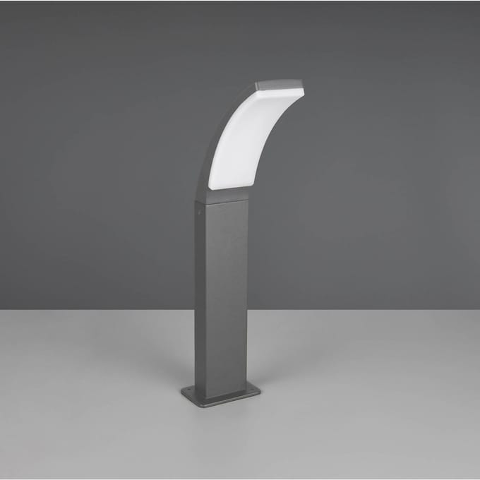 Reality Leuchten LED tuinpadverlichting Beja, antraciet, aluminium, hoogte 60 cm